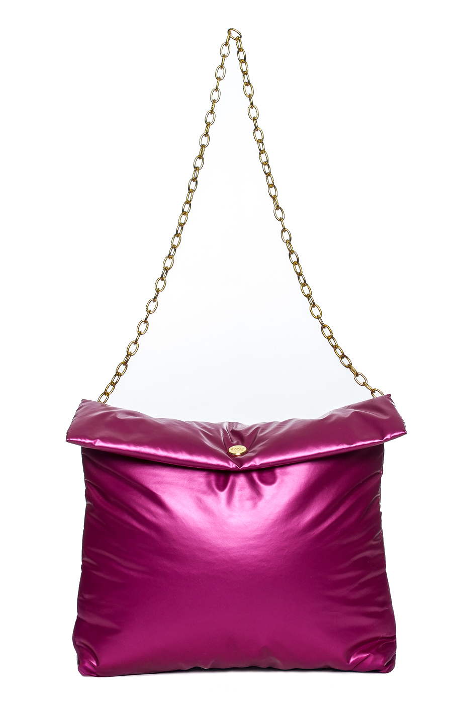 POCHETTE PIUMINO CON CATENA, 25X30 - DUSTY PINK